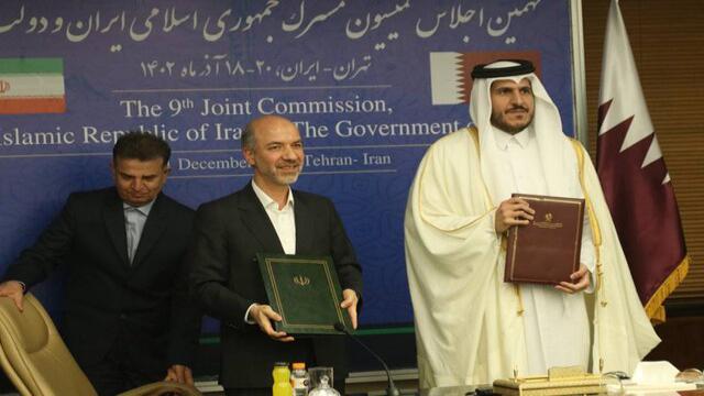 سند همکاری ایران و قطر
